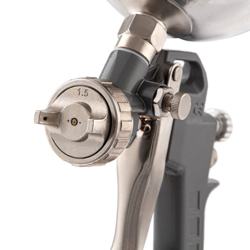 Краскораспылитель пневматический с верхним бачком V 1, 0 л, сопло D 1.2, 1.5 и 1.8 мм Matrix по ценам производителя в Екатеринбурге с доставкой по всей России