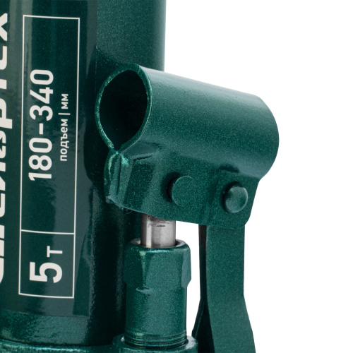 Домкрат гидравлический бутылочный, 5 т, 180-340 мм Сибртех по ценам производителя в Екатеринбурге с доставкой по всей России