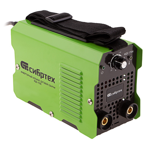 Инверторный аппарат дуговой сварки ИДС-170K, 170 А, ПВ 80%, диаметр электрода 1,6-3,2 мм Сибртех по ценам производителя в Екатеринбурге с доставкой по всей России