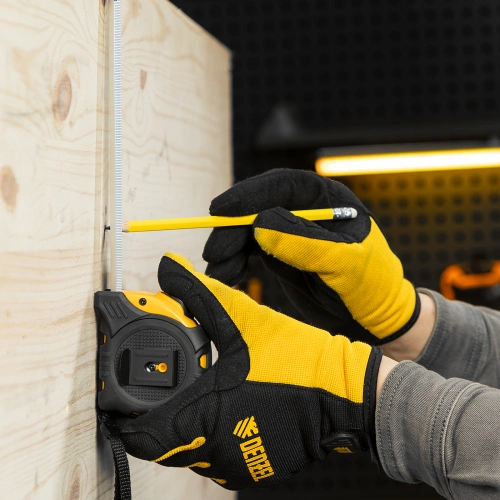 Рулетка 5м х 25мм, обрезиненный корпус, автоматическая фиксация Denzel по ценам производителя в Екатеринбурге с доставкой по всей России