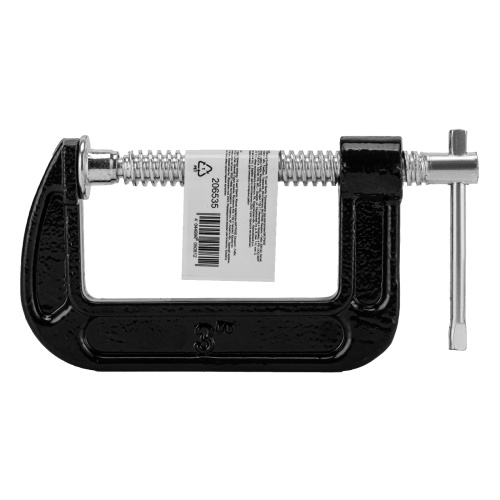 Струбцина G-образная, 75 мм Sparta по ценам производителя в Екатеринбурге с доставкой по всей России