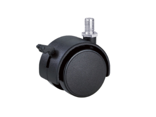 Колесо мебельное поворотное TWTB 40 40 мм с болтом и тормозом по ценам производителя в Екатеринбурге с доставкой по всей России
