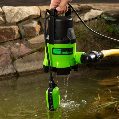 Дренажный насос для грязной воды СДН650-35, 650 Вт, напор 8 м, 11000 л/ч Сибртех по ценам производителя в Екатеринбурге с доставкой по всей России