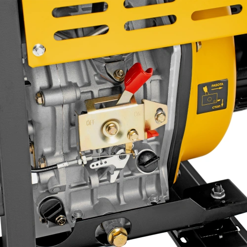 Генератор дизельный DES-55, 5,5 кВт, 230 В, 11 л, ручной стартер Denzel по ценам производителя в Екатеринбурге с доставкой по всей России