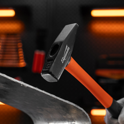 Молоток слесарный, 500 г, фибергласовая обрезиненная рукоятка Sparta по ценам производителя в Екатеринбурге с доставкой по всей России