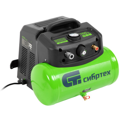 Компрессор воздушный безмаслянный BL 1100/6 1100Вт, ресивер 6 литров, 180 л/мин Сибртех по ценам производителя в Екатеринбурге с доставкой по всей России