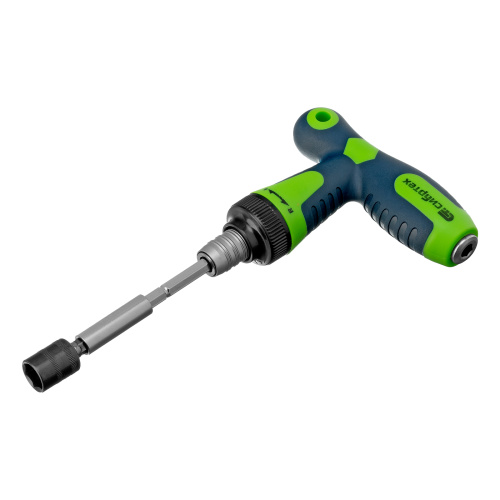 Отвертка Т-образная реверсивная с набором бит, торцевых головок, 33 предмета, CrV Сибртех по ценам производителя в Екатеринбурге с доставкой по всей России