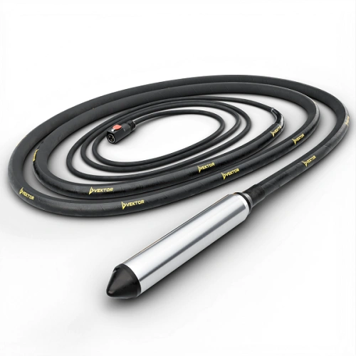 Высокочастотный глубинный вибратор без встроенного преобразователя 5 м Vektor EL 63 по ценам производителя в Екатеринбурге с доставкой по всей России