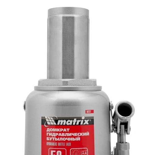 Домкрат гидравлический бутылочный, 50 т, высота подъема 240-370 мм Matrix по ценам производителя в Екатеринбурге с доставкой по всей России