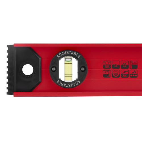 Уровень алюминиевый "Рельс", 400 мм, 3 глазка, усиленный Matrix по ценам производителя в Екатеринбурге с доставкой по всей России