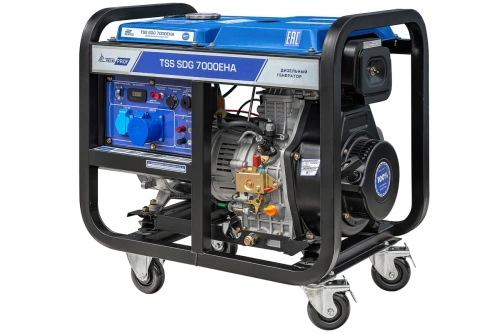 Дизель генератор TSS SDG 7000EHA по ценам производителя в Екатеринбурге с доставкой по всей России