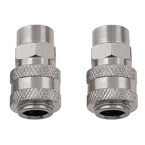 Муфта универсальная быстросъемная ("мама") 3/8, внутренняя резьба, 2 шт, Stels по ценам производителя в Екатеринбурге с доставкой по всей России