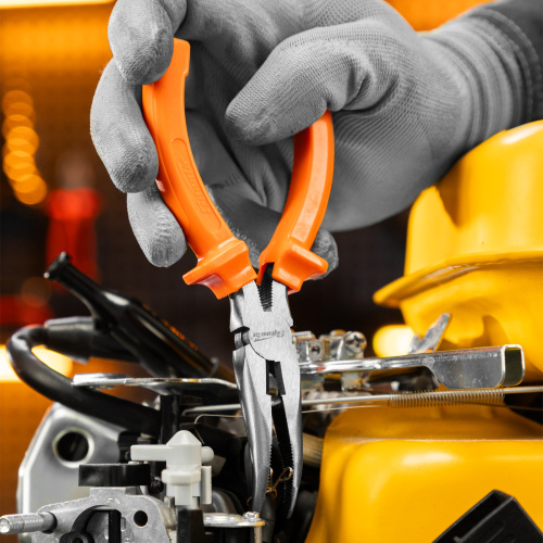 Длинногубцы изогнутые Classic, 160 мм, шлифованные, пластмассовые рукоятки Sparta по ценам производителя в Екатеринбурге с доставкой по всей России