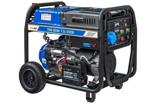Бензиновый сварочный генератор TSS PROF GGW 7.0/200E купить в Москве с доставкой по всей России | ProtosMarket.ru