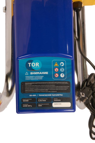 Окрасочный аппарат поршневой 20 бар, 1,8 кВт, 220 В TOR GD-450 по ценам производителя в Екатеринбурге с доставкой по всей России
