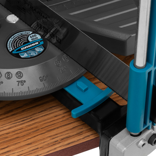 Стусло прецизионное, двухплоскостное, пила 600 мм, две прижимные струбцины, ограничительный упор Gross по ценам производителя в Екатеринбурге с доставкой по всей России