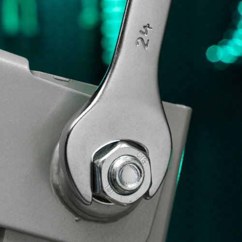 Ключ комбинированный, 24 мм, CrV, матовый хром Stels по ценам производителя в Екатеринбурге с доставкой по всей России