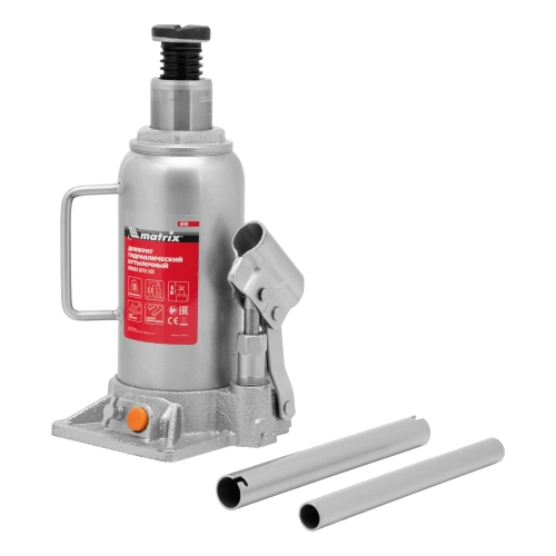 Домкрат гидравлический бутылочный, 12 т, h подъема 230-465 мм Matrix по ценам производителя в Екатеринбурге с доставкой по всей России
