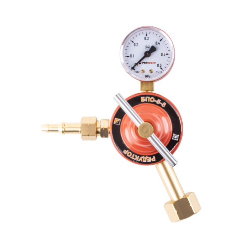 Редуктор БПО-5-5 (пропановый, 1 манометр, ЛАТУНЬ) купить в Москве с доставкой по всей России | ProtosMarket.ru