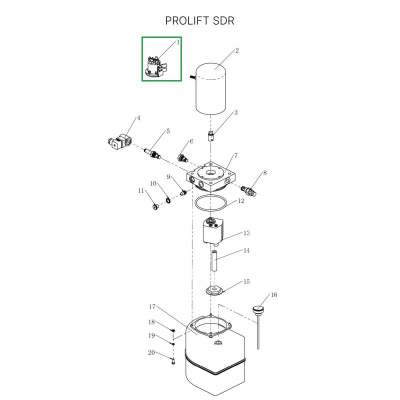 Контактор двигателя подъема 24В для штабелеров SDR/SDK, для тележек SK20 по ценам производителя в Екатеринбурге с доставкой по всей России