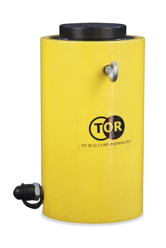 Домкрат гидравлический телескопический TOR ДТ15Г510 15 т (3 уровня) по ценам производителя в Екатеринбурге с доставкой по всей России