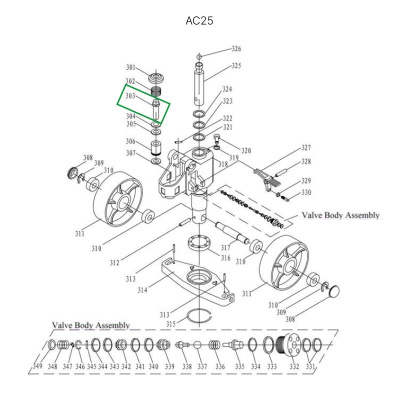 Шток нагнетательный для гидравлических тележек DF25 по ценам производителя в Екатеринбурге с доставкой по всей России