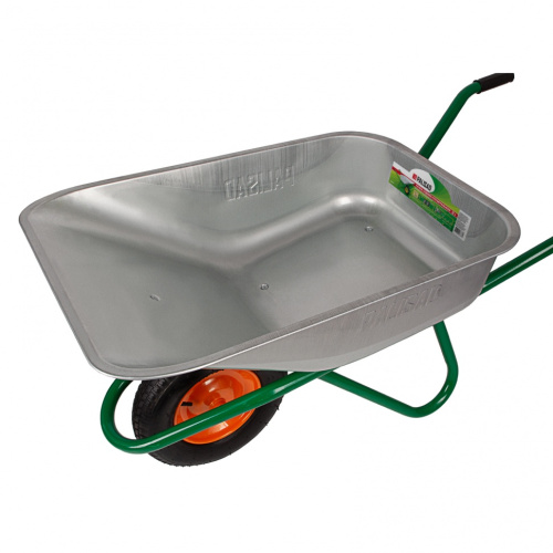 Тачка садово-строительная, усиленная, грузоподъемность 200 кг, объем 90 л по ценам производителя в Екатеринбурге с доставкой по всей России