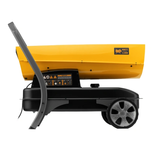 Дизельная тепловая пушка DHG-45i, 45 кВт, 1000 м3/ч, прямой нагрев, электронный термостат Denzel по ценам производителя в Екатеринбурге с доставкой по всей России