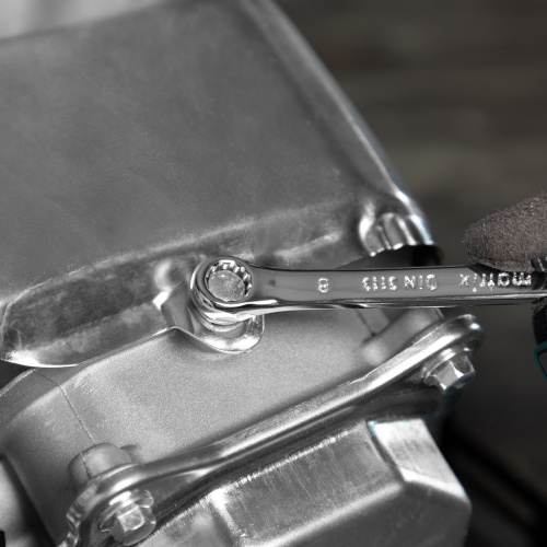 Набор ключей комбинированных, 6-22 мм, 12 шт, CrV, полированный хром Matrix по ценам производителя в Екатеринбурге с доставкой по всей России