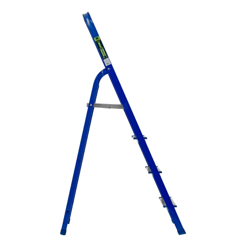 Стремянка, 4 ступени, стальной профиль, алюминиевые ступени Сибртех по ценам производителя в Екатеринбурге с доставкой по всей России