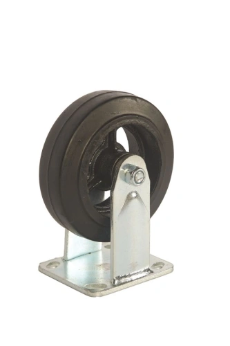 Колесо большегрузное неповоротное FCd 63 150 мм обрезиненное (F) по ценам производителя в Екатеринбурге с доставкой по всей России