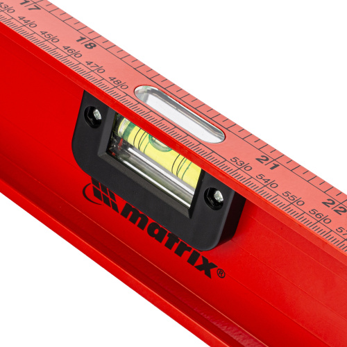 Уровень алюминиевый "Рельс", 1000 мм, 3 глазка, усиленный Matrix по ценам производителя в Екатеринбурге с доставкой по всей России