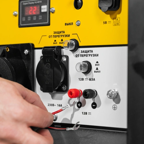 Генератор дизельный DES-55, 5,5 кВт, 230 В, 11 л, ручной стартер Denzel по ценам производителя в Екатеринбурге с доставкой по всей России