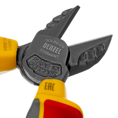 Бокорезы, диэлектрические рукоятки, до 1000 В, трехкомпонентные рукоятки, 180 мм Denzel по ценам производителя в Екатеринбурге с доставкой по всей России