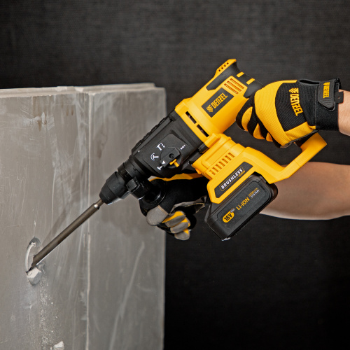 Перфоратор аккумуляторный BLRH-IB-26 Li-Ion, 18 В Denzel по ценам производителя в Екатеринбурге с доставкой по всей России