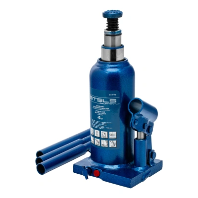 Домкрат гидравлический бутылочный телескопический, 4 т, h подъема 190-480 мм Stels по ценам производителя в Екатеринбурге с доставкой по всей России