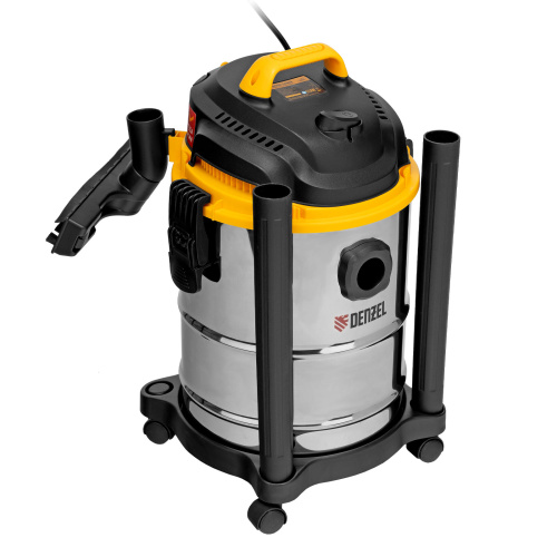 Пылесос строительный SVC15, 1200 Вт, бак 15 л, шланг 2 м Denzel по ценам производителя в Екатеринбурге с доставкой по всей России