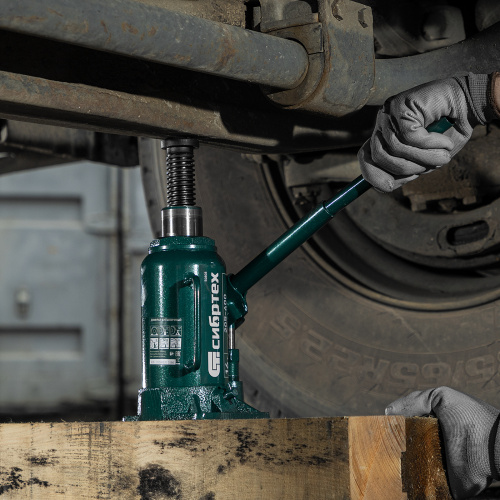 Домкрат гидравлический бутылочный, 16 т, 205-400 мм Сибртех по ценам производителя в Екатеринбурге с доставкой по всей России