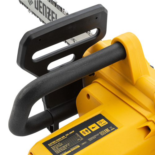 Пила цепная электрическая EDS-2000P, 2 кВт,поперечная, шина 40 см, шаг 3/8, паз 1.3 мм, 57 звеньев Denzel по ценам производителя в Екатеринбурге с доставкой по всей России