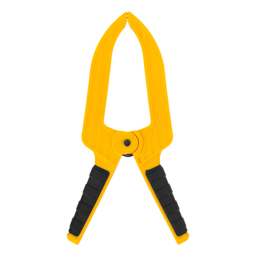 Струбцина клещеобразная, удлиненная 50 х 80 мм двухкомпонентные рукоятки Denzel по ценам производителя в Екатеринбурге с доставкой по всей России