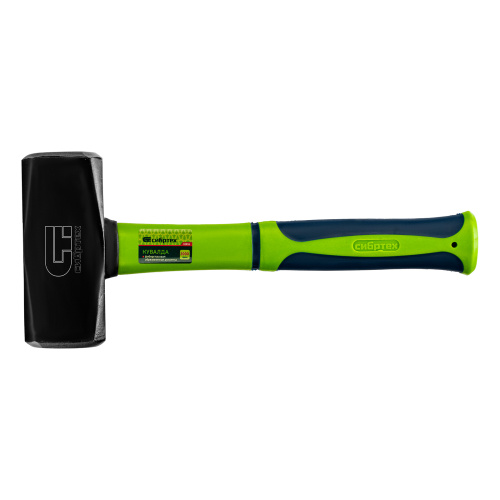 Кувалда, 2000 г, фибергласовая обрезиненная рукоятка Сибртех по ценам производителя в Екатеринбурге с доставкой по всей России