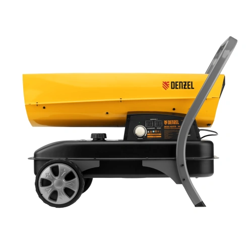 Дизельная тепловая пушка DHG-45i, 45 кВт, 1000 м3/ч, прямой нагрев, электронный термостат Denzel по ценам производителя в Екатеринбурге с доставкой по всей России