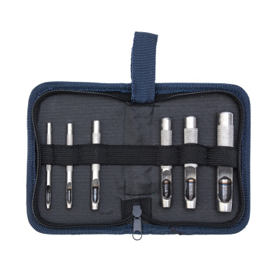 Набор пробойников для кожи 2 3 4 5 6 8 9 10 13 мм, 9 шт, чехол Сибртех по ценам производителя в Екатеринбурге с доставкой по всей России