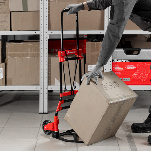 Тележка хозяйственная, складная, 2 колесная, грузоподъемность 80 кг Matrix по ценам производителя в Екатеринбурге с доставкой по всей России