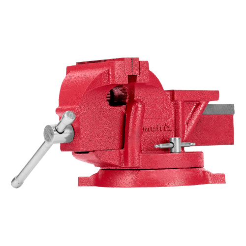 Тиски слесарные, 100 мм, поворотные, с наковальней Matrix по ценам производителя в Екатеринбурге с доставкой по всей России
