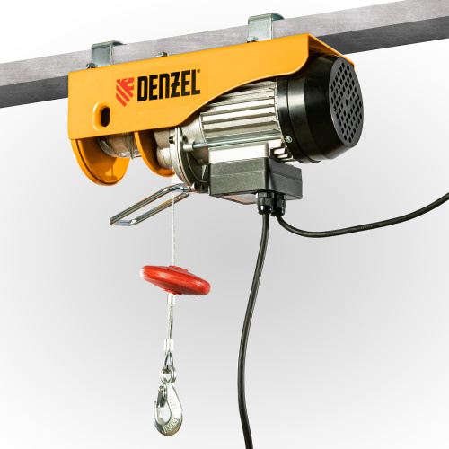 Тельфер электрический TF-250, 0.25 т, 540 Вт, высота 12 м, 10 м/мин Denzel по ценам производителя в Екатеринбурге с доставкой по всей России