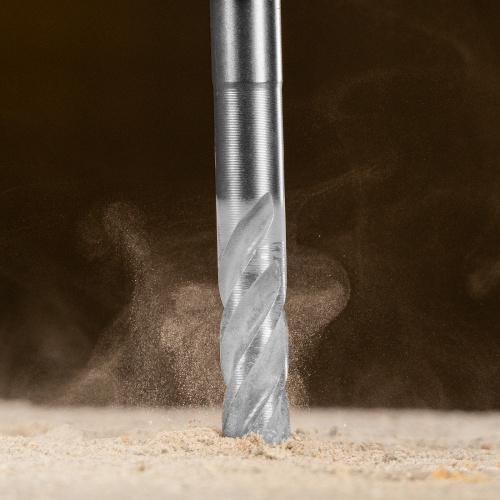 Бур по бетону, цельная крестовая пластина, 10x115 мм, SDS PLUS Denzel по ценам производителя в Екатеринбурге с доставкой по всей России