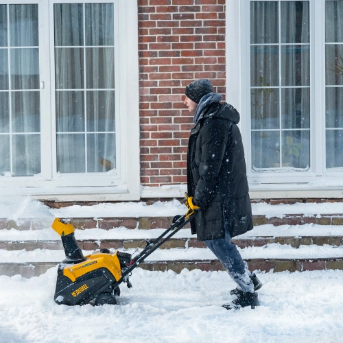 Бензиновая снегоуборочная машина SB 460 E, 99cc, эл.старт, шнек SnowCrusher Denzel по ценам производителя в Екатеринбурге с доставкой по всей России