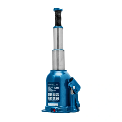 Домкрат гидравлический бутылочный телескопический, 10 т, подъем 180-430 мм Stels по ценам производителя в Екатеринбурге с доставкой по всей России