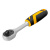 Ключ-трещотка 1/4", 90 зубьев, с быстрым сбросом, CrV Denzel по ценам производителя в Екатеринбурге с доставкой по всей России